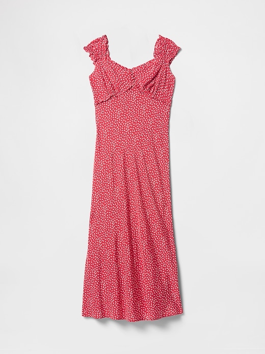 Image number 7 showing, Sweetheart Crepe Maxi Dress