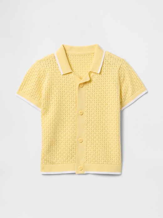 Image number 2 showing, Baby & Toddler Textured Sweater Shirt