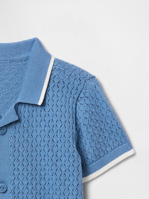 Image number 4 showing, Baby & Toddler Textured Sweater Shirt