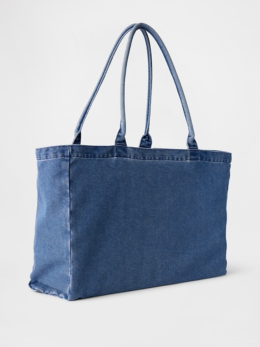 Image number 2 showing, Gap Logo Denim Tote Bag