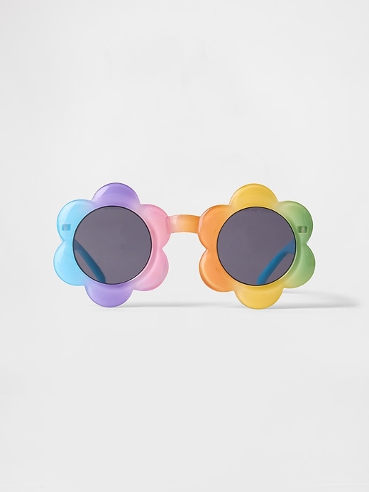 View large product image 1 of 1. Baby &amp; Toddler Recycled Flower Sunglasses