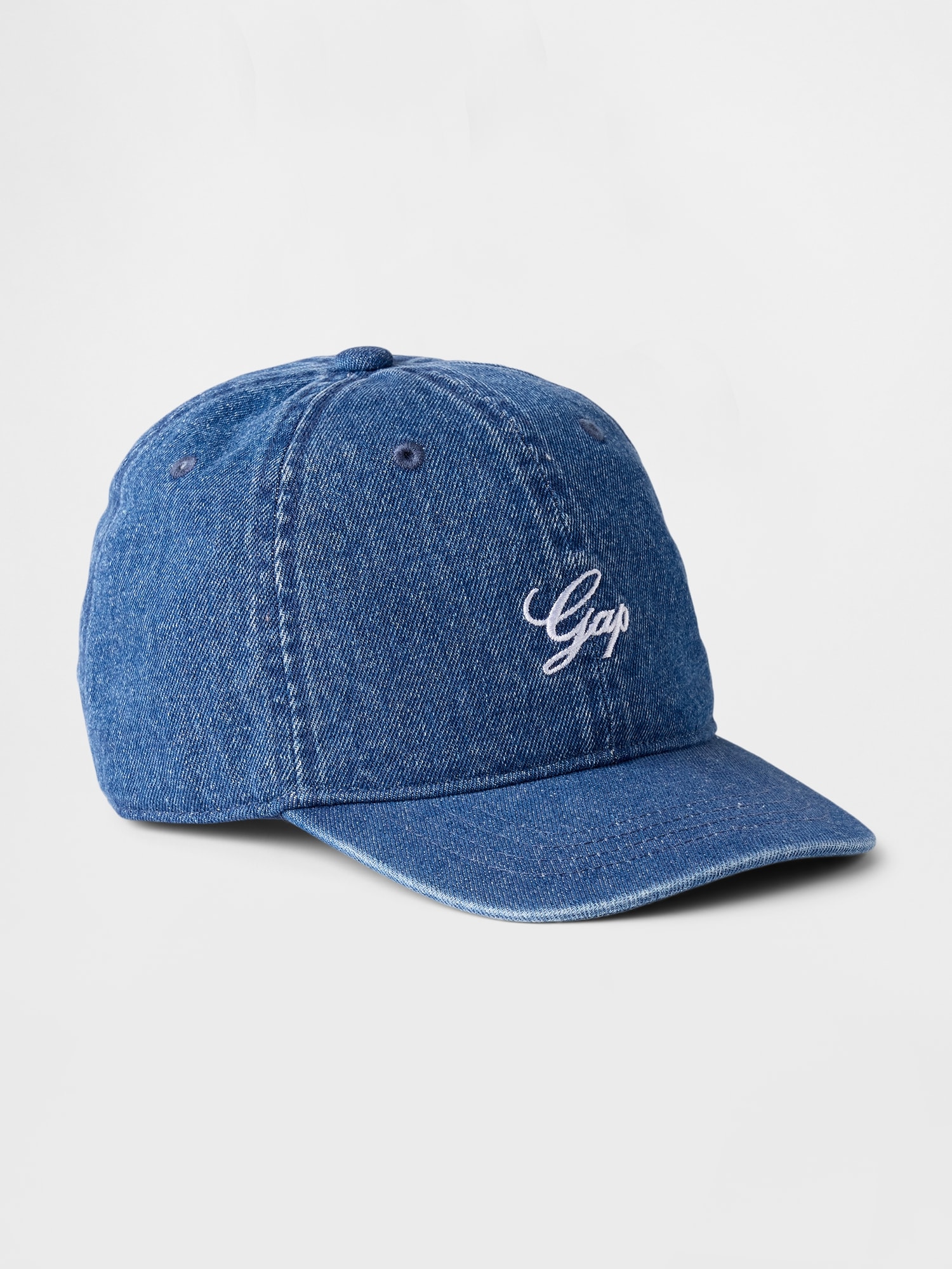 Kids Denim Gap Logo Baseball Hat