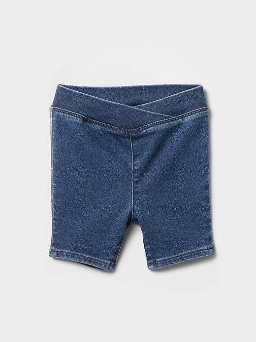 Image number 1 showing, Baby &amp; Toddler Denim Bike Shorts