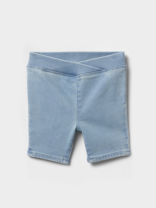 Image number 1 showing, Baby &amp; Toddler Denim Bike Shorts