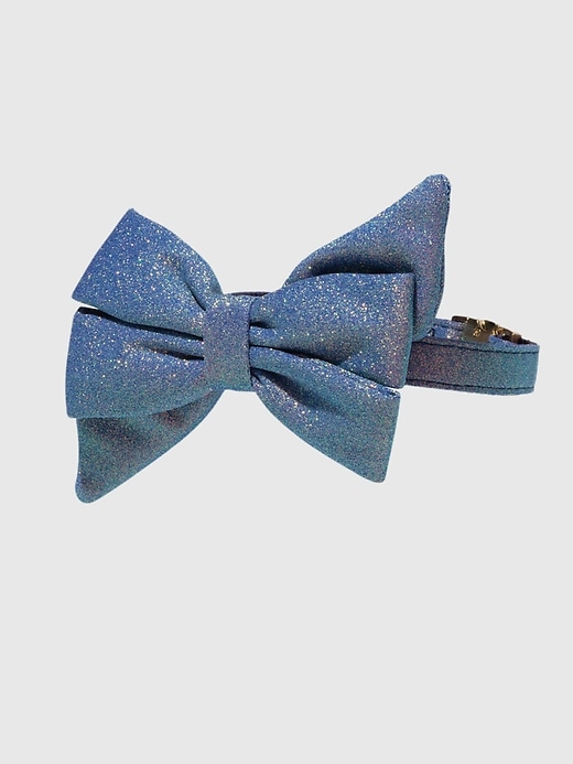 Image number 1 showing, Glitter Dog Babe Bow and Collar