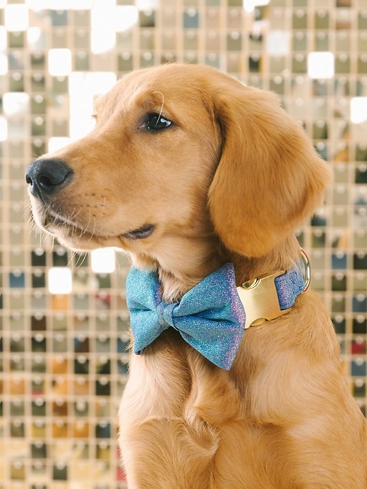 Image number 4 showing, Glitter Dog Bow Tie