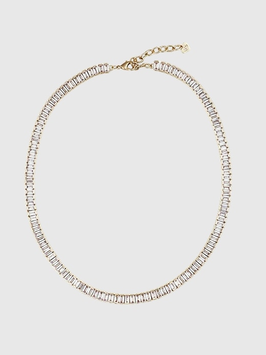 Image number 1 showing, HART Baguette Tennis Necklace