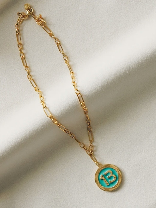 Image number 3 showing, HART Lucky 13 Poker Chip Necklace