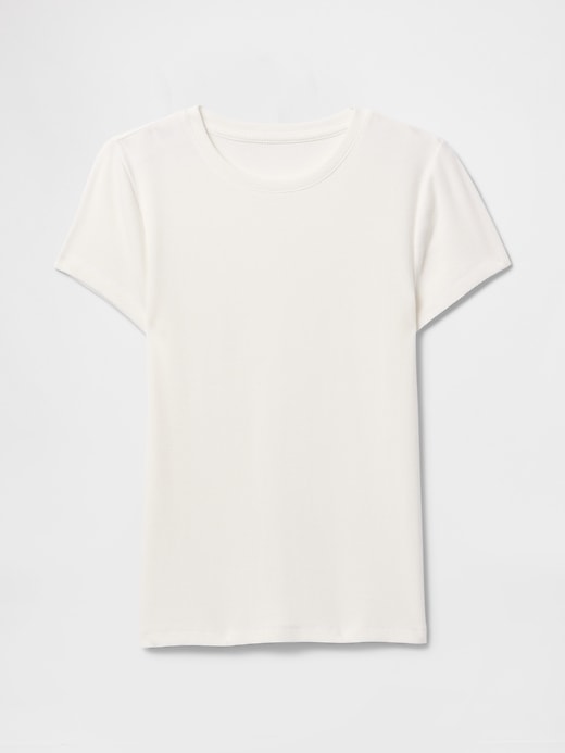 Image number 4 showing, Modern Rib Cropped T-Shirt