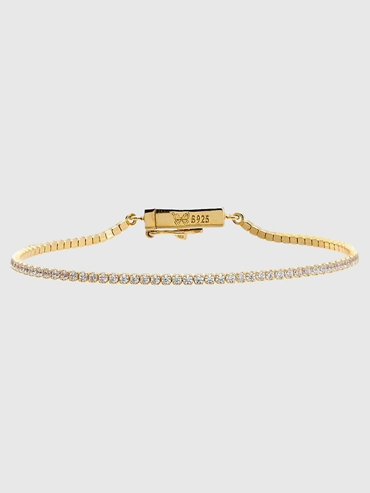 Image number 1 showing, Classic Thin Tennis Bracelet