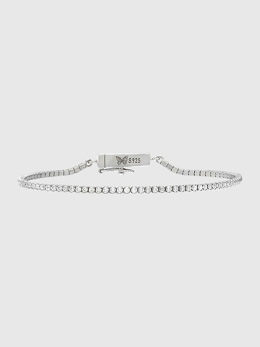 Image number 1 showing, Classic Thin Tennis Bracelet