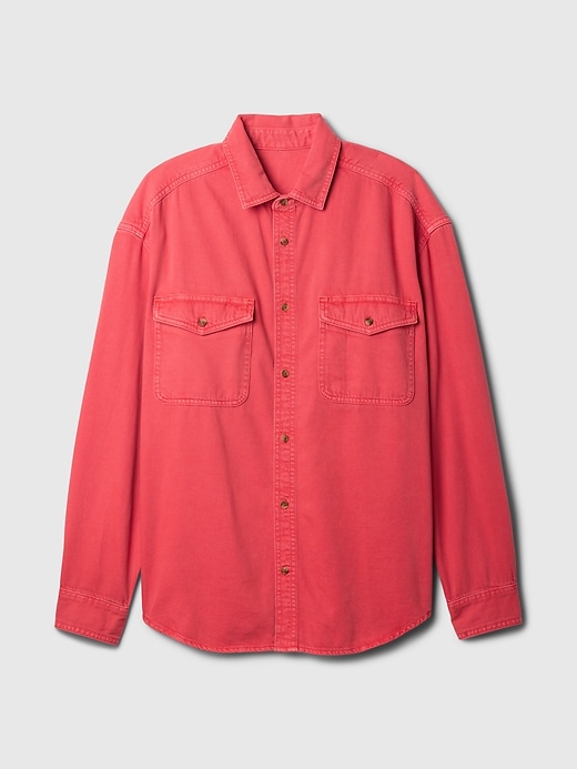 Image number 5 showing, UltraSoft Denim Big Shirt