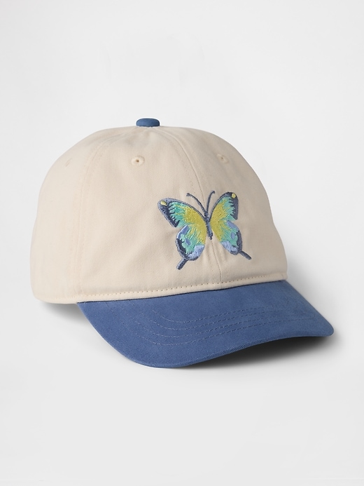 View large product image 1 of 1. Kids Butterfly Baseball Hat