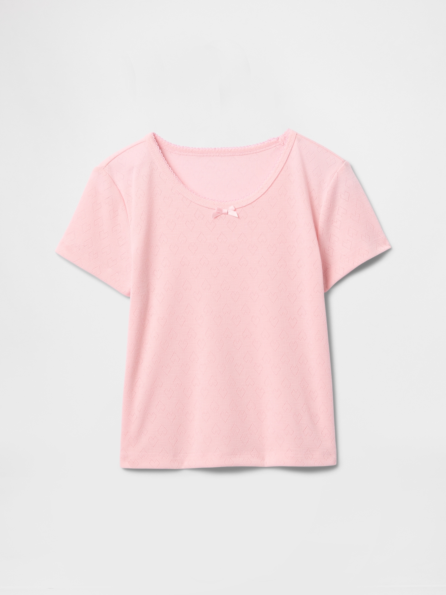 Kids Recycled Pointelle PJ T-Shirt