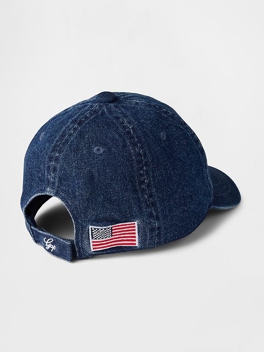 Image number 2 showing, Toddler Gap Americana Logo Baseball Hat