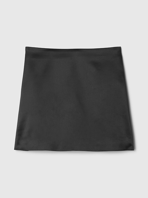 Image number 5 showing, Satin Mini Skirt