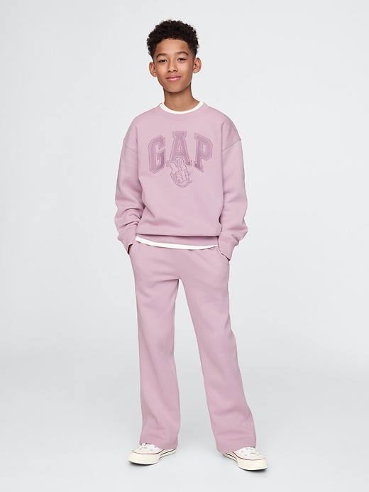 Image number 5 showing, Gap × Disney Kids Vintage Soft Logo Sweatpants