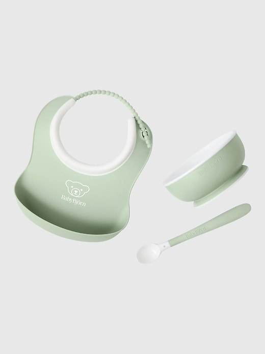 Image number 4 showing, BabyBjorn Baby Feeding 3 Piece Set