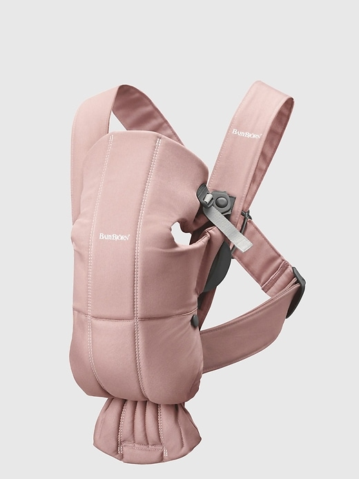 Image number 1 showing, BabyBjorn Woven Baby Carrier Mini