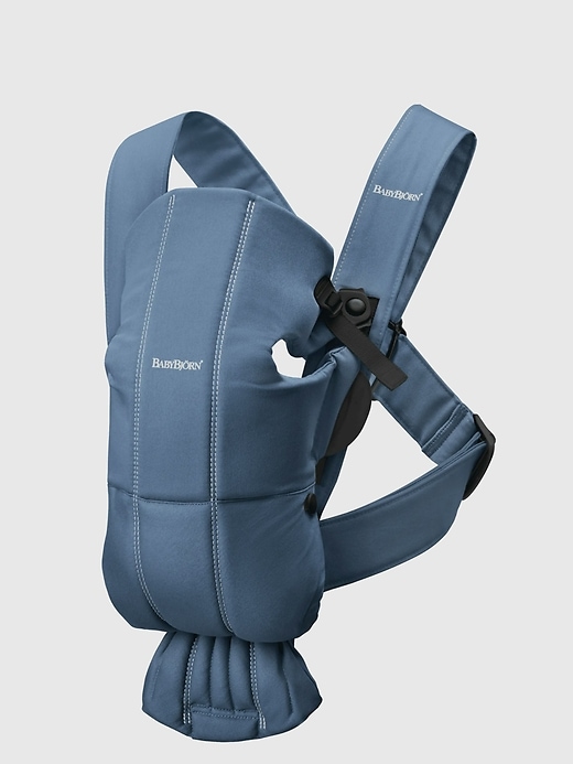 Image number 3 showing, BabyBjorn Woven Baby Carrier Mini