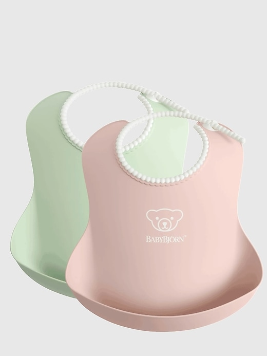 Image number 6 showing, BabyBjorn Baby Bib 2-pack