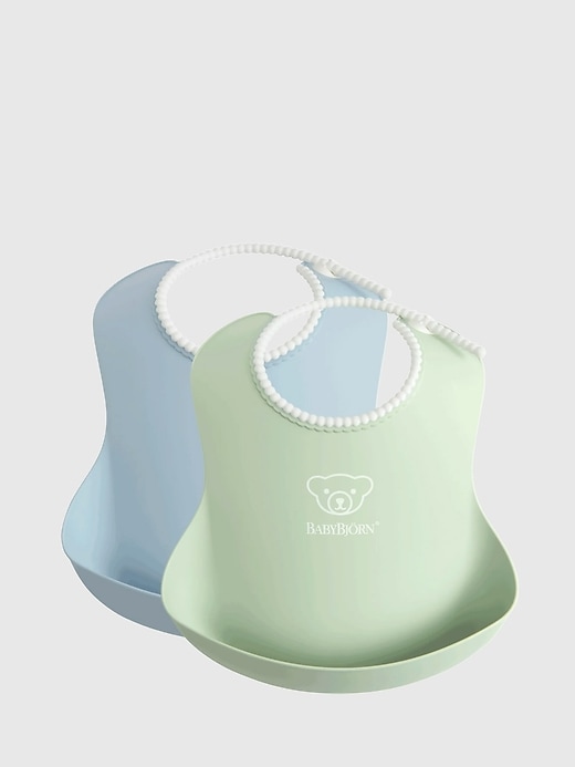 Image number 6 showing, BabyBjorn Baby Bib 2-pack