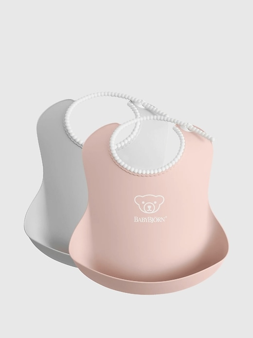 Image number 8 showing, BabyBjorn Baby Bib 2-pack