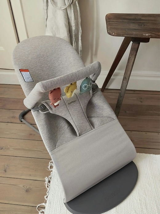 Image number 2 showing, BabyBjorn 3D Jersey and Soft Toy Bouncer Bliss Bundle