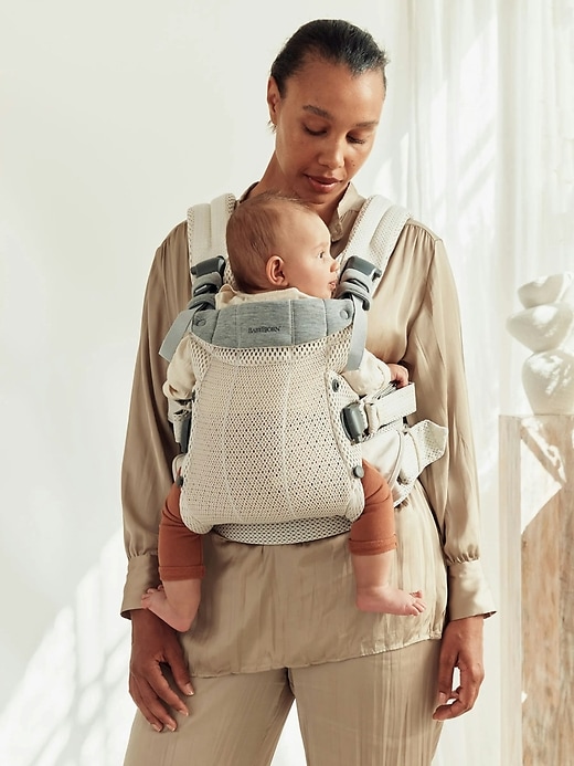 Image number 9 showing, BabyBjorn Woven Baby Carrier Harmony