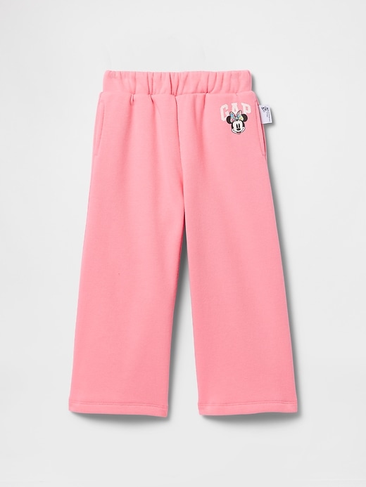 Image number 1 showing, Gap × Disney Baby &amp; Toddler Wide-Leg Logo Sweatpants