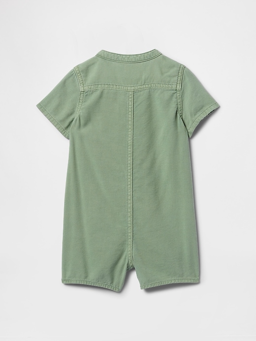 Image number 2 showing, Baby Pocket Shorty One-Piece