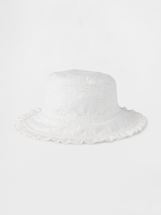 Image number 1 showing, Baby & Toddler Eyelet Bucket Hat