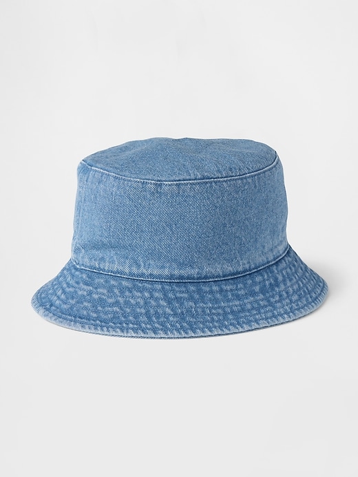 View large product image 1 of 1. Kids Denim Bucket Hat