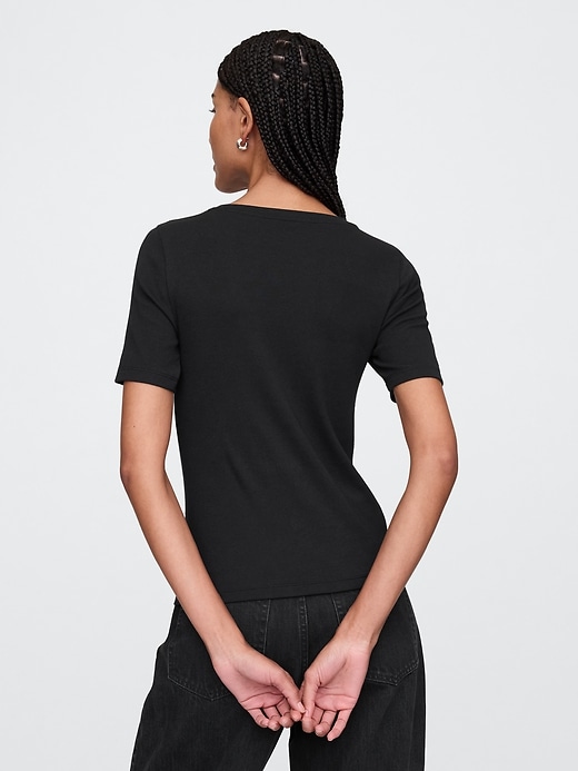 Image number 2 showing, Modern V-Neck T-Shirt