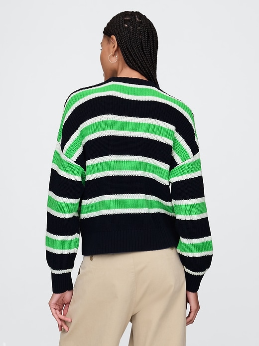 Image number 3 showing, Shaker-Stitch Crewneck Sweater