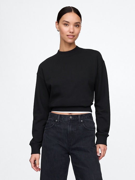 Image number 1 showing, Cropped Sweatshirt