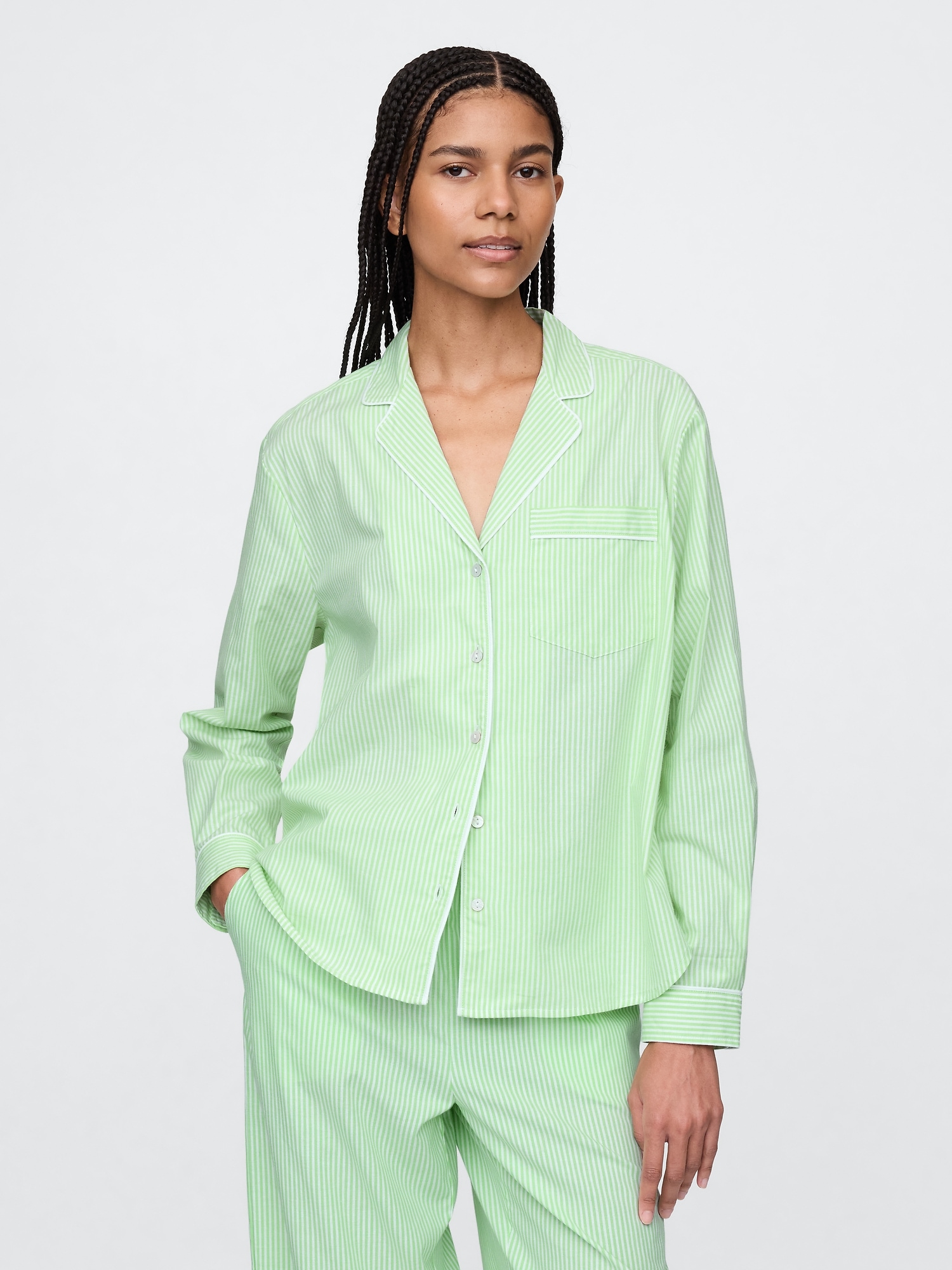 Poplin PJ Shirt