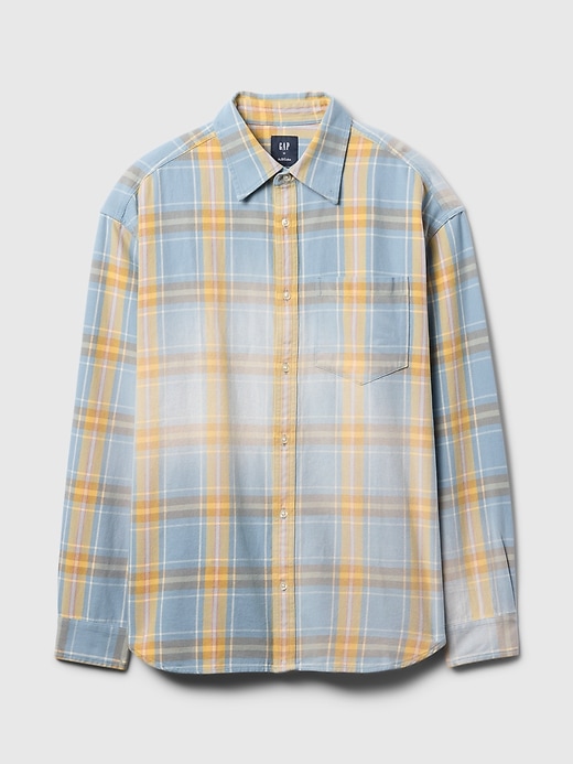 Image number 5 showing, Sunwashed Twill Big Shirt