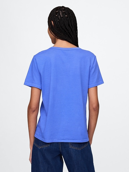 Image number 2 showing, Organic Cotton Vintage T-Shirt