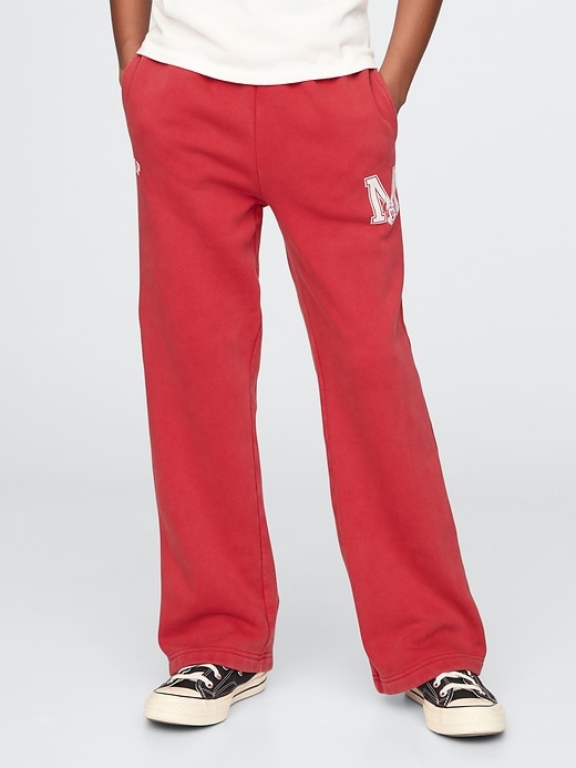 Image number 4 showing, Gap × Disney Kids VintageSoft Logo Sweatpants