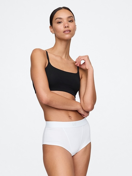 Image number 3 showing, Organic Stretch Cotton Bralette