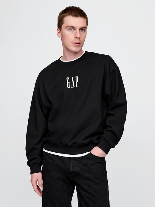 Image number 1 showing, Heavyweight Oversized Logo Sweatshirt