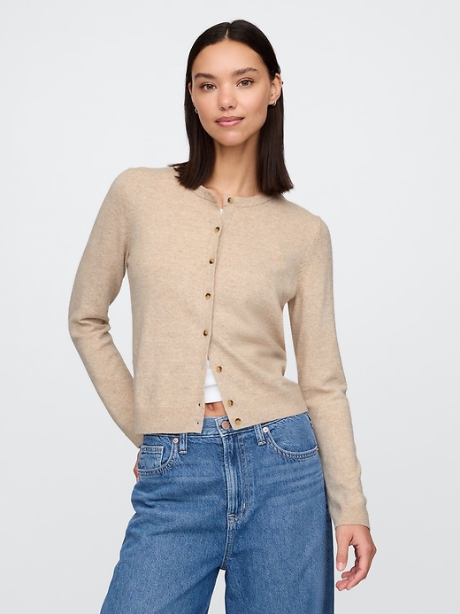 Image number 1 showing, CashSoft Cardigan