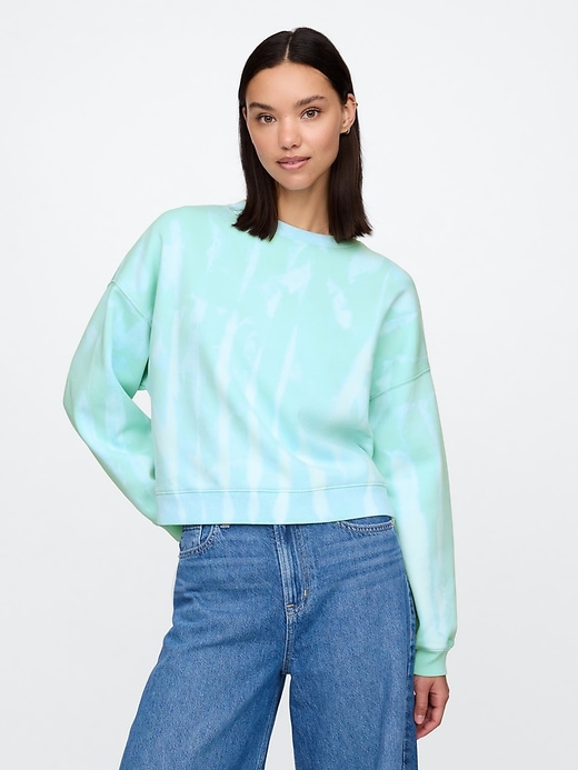 Image number 1 showing, VintageSoft Wedge Crewneck Sweatshirt