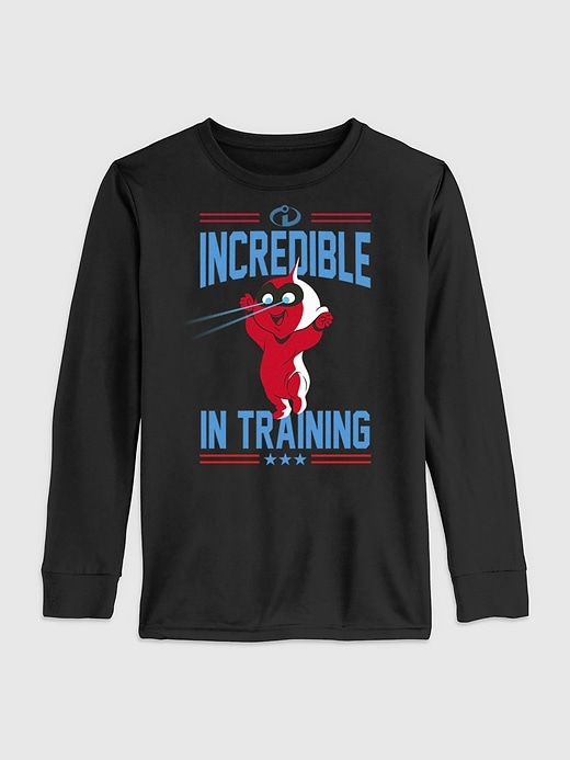 Image number 1 showing, Toddler The Incredibles Incredible In Training Graphic Long Sleeve T-Shirt