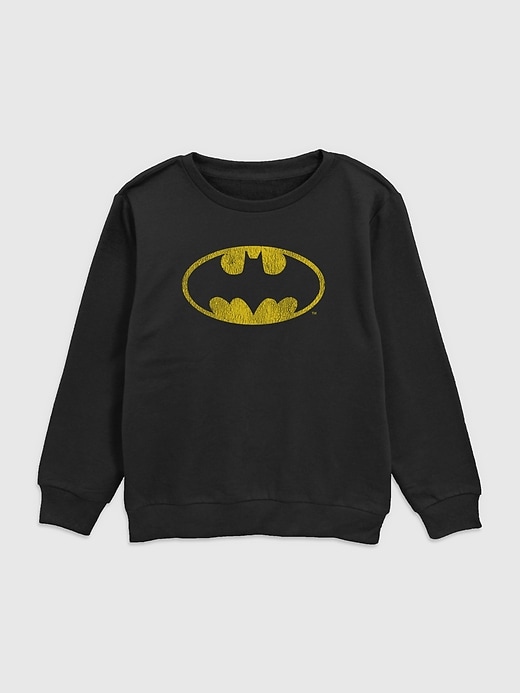 Image number 1 showing, Toddler DC Comics Batman Vintage Logo Graphic Crew Neck Sweatshirt