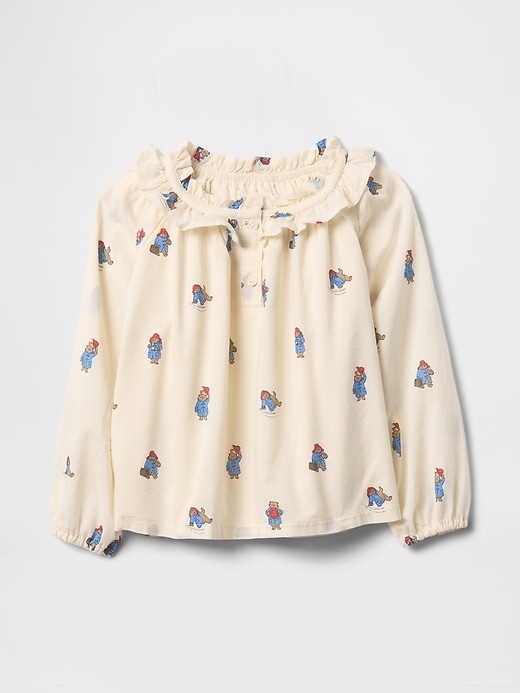 Image number 1 showing, Baby &amp; Toddler Paddington Ruffle Shirt