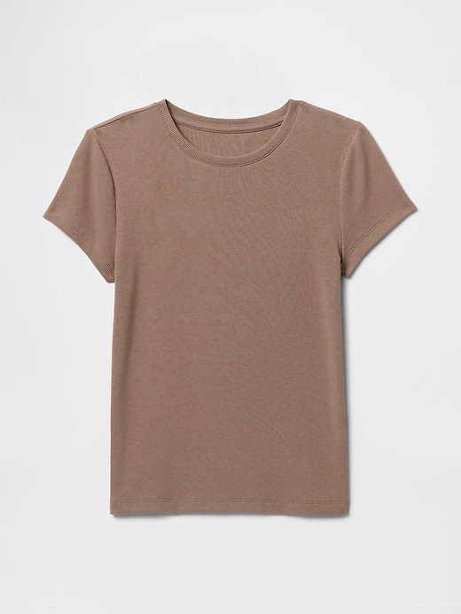 Image number 5 showing, Modern Rib Cropped T-Shirt