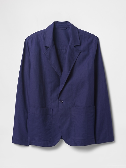 Image number 5 showing, Relaxed Linen-Cotton Blazer