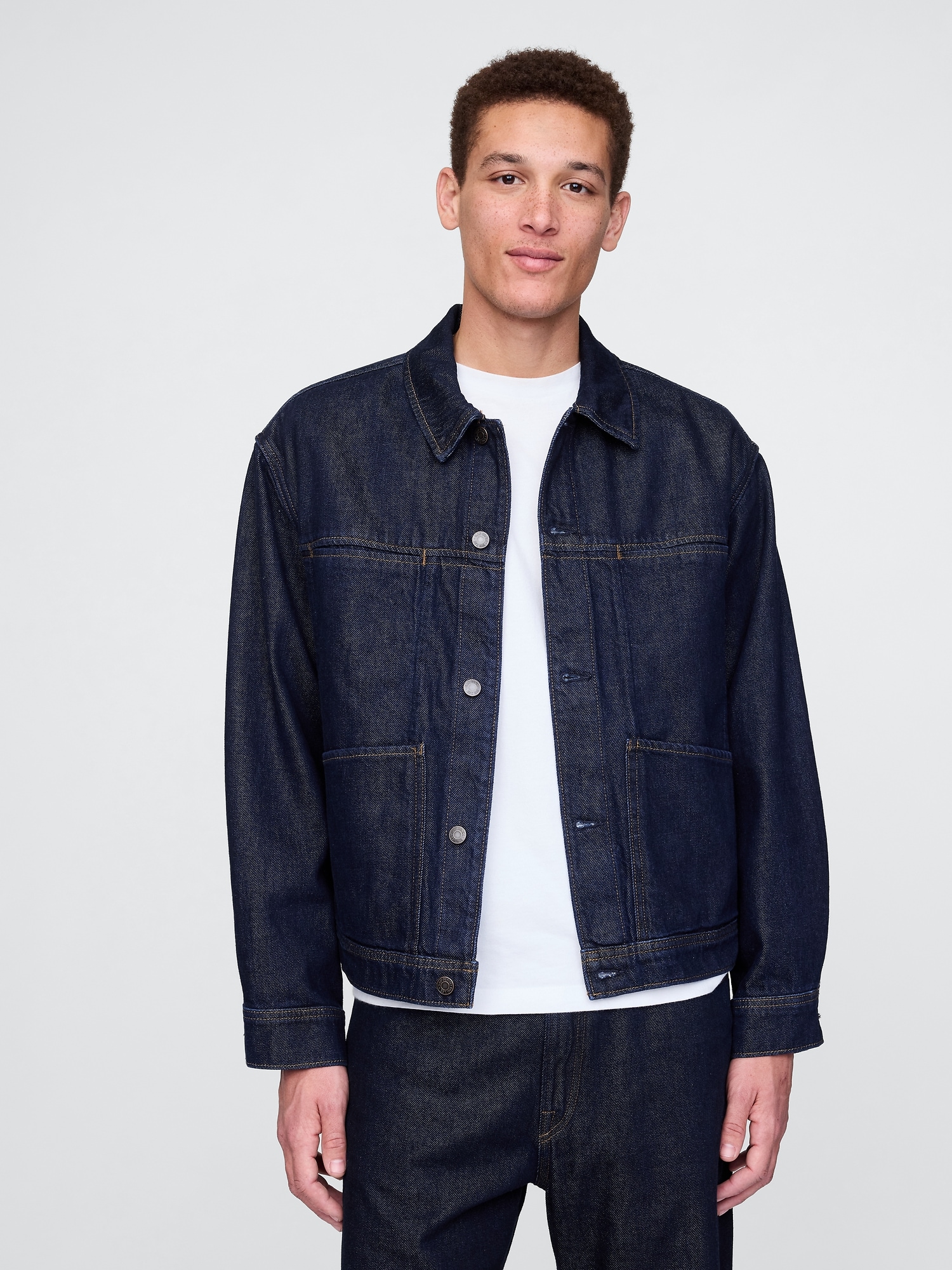 UltraSoft Boxy Icon Denim Jacket